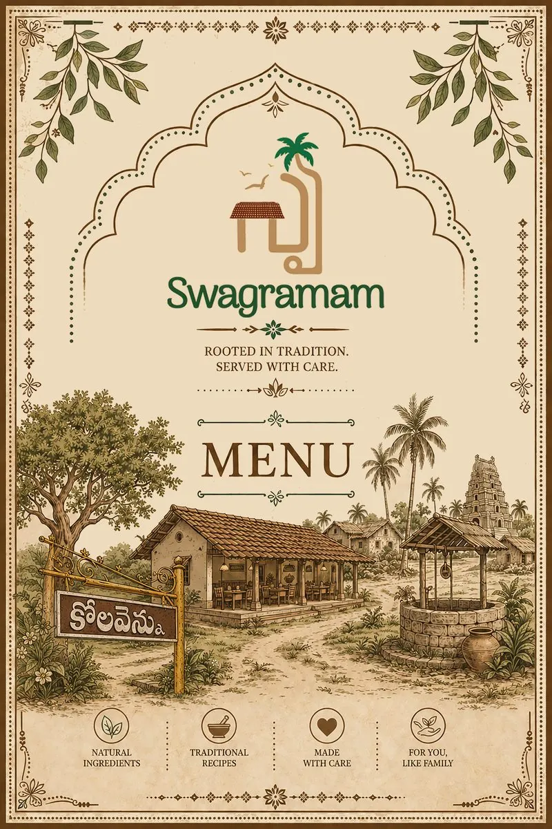 Swagramam menu cover