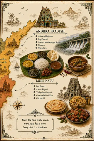 A journey through South India, right page